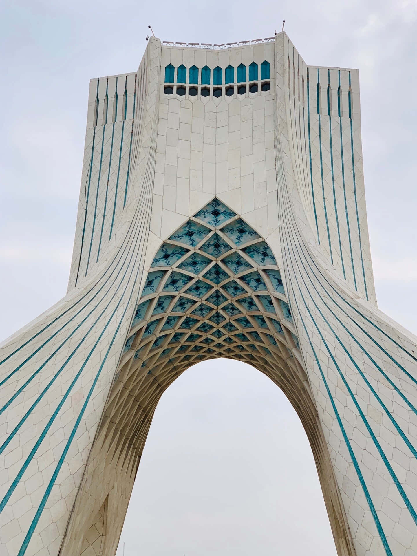 Azadi Tower Tall Monument Background
