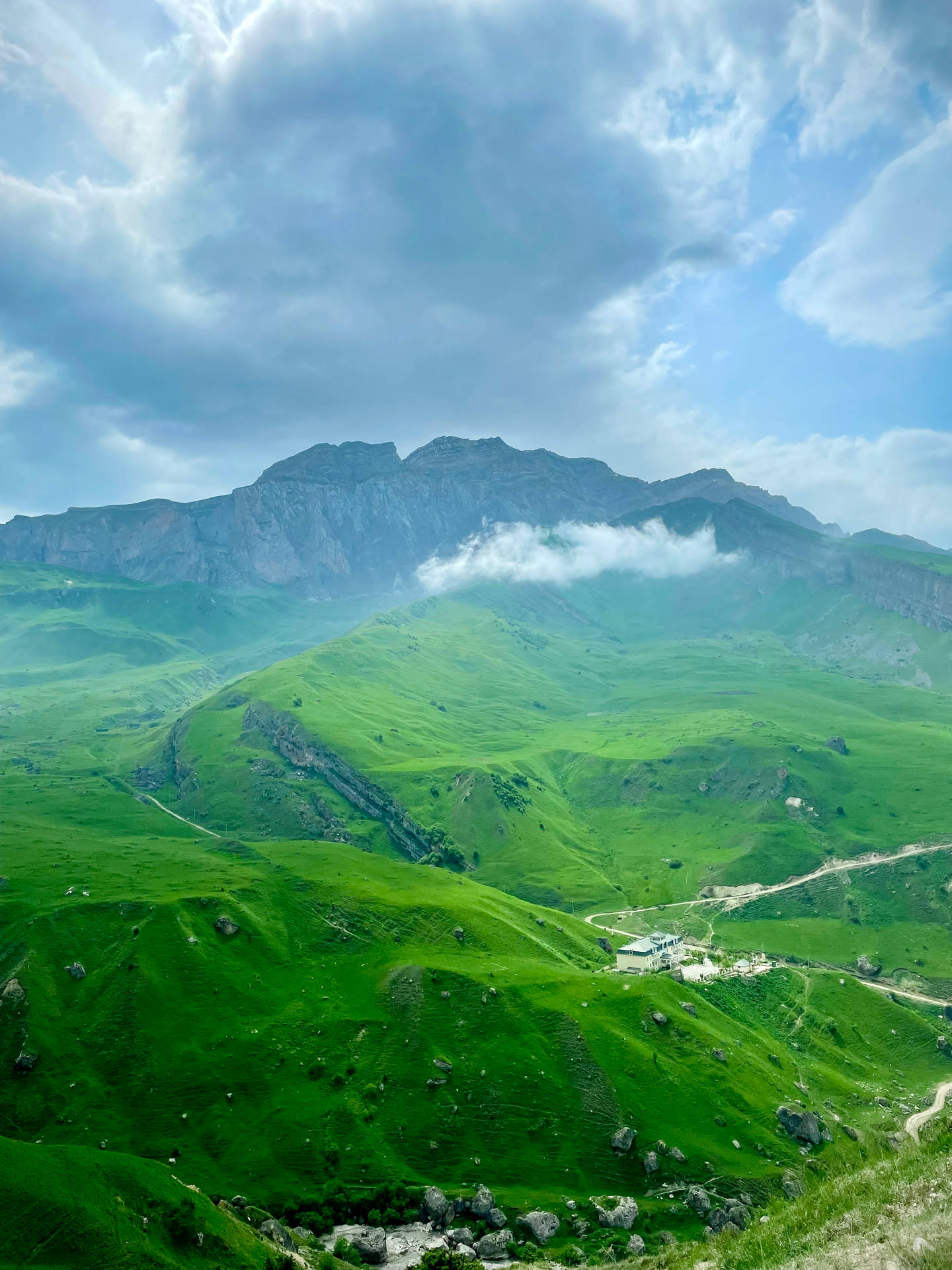 Aserbaidschanschöne Berge Wallpaper