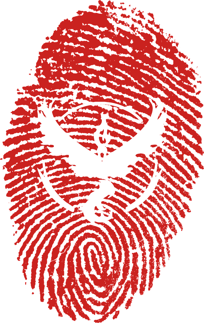 Azerbaijan Flag Fingerprint PNG