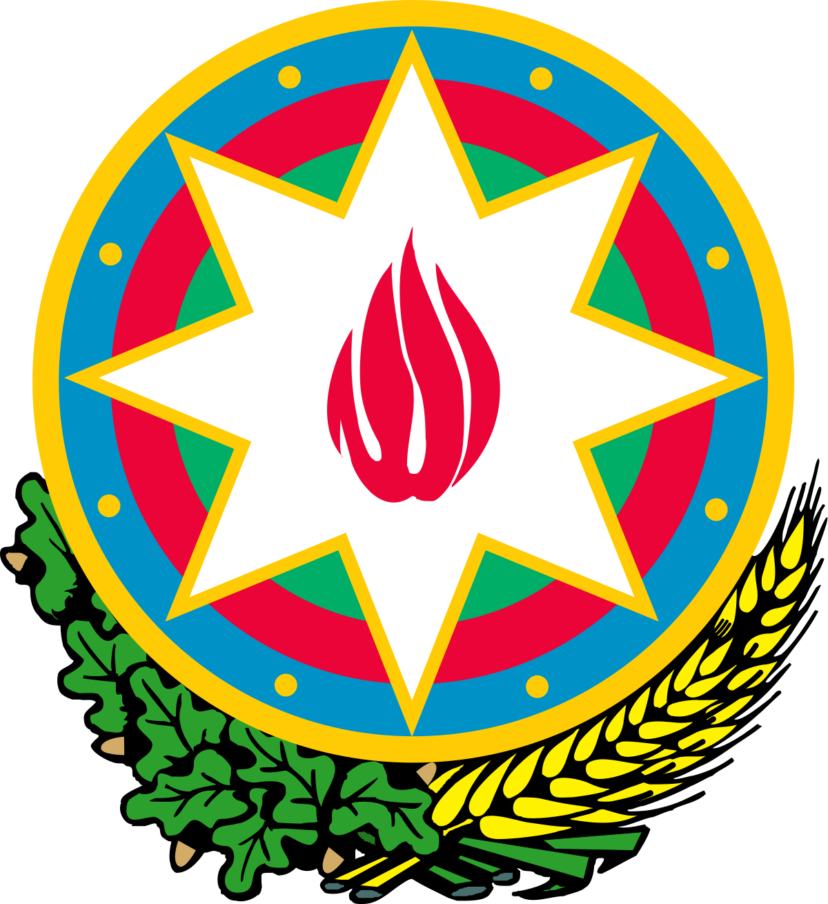 Azerbaijan Ministryof Emergency Situations Emblem PNG