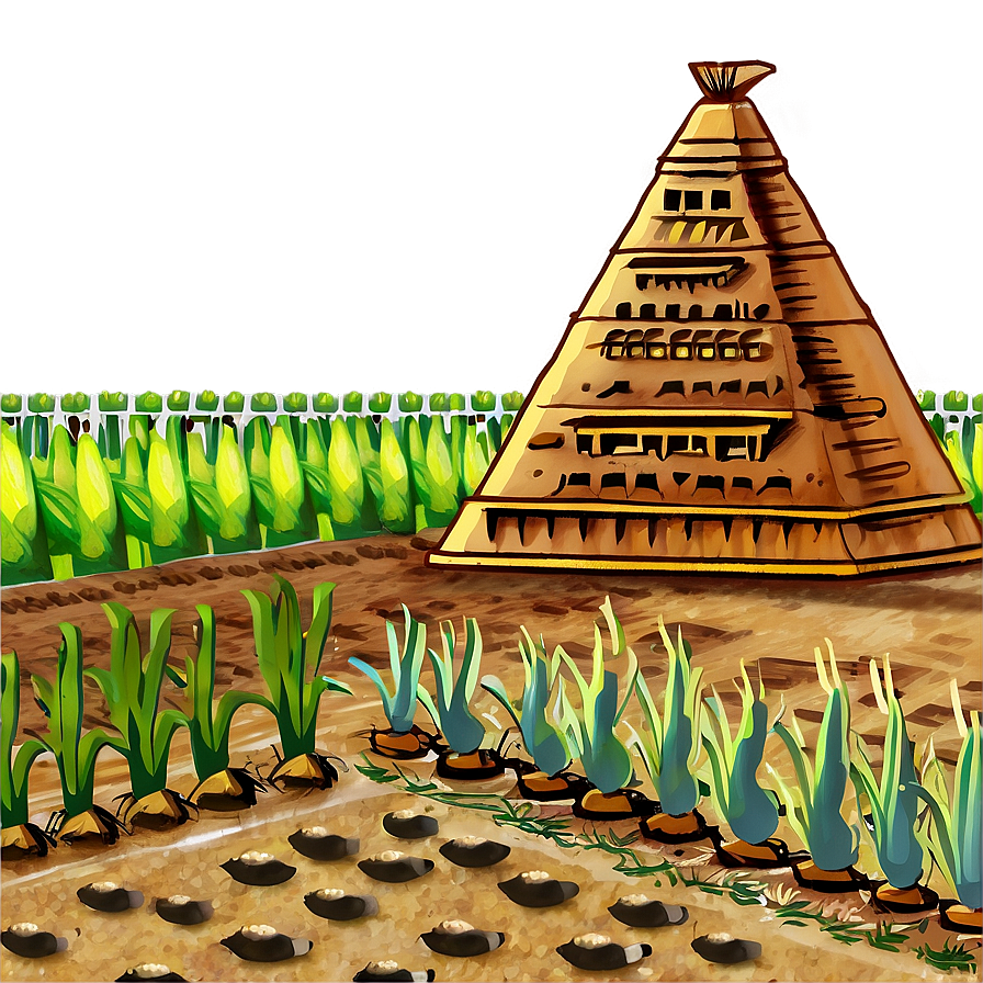 Aztec Agriculture Png 06202024 PNG