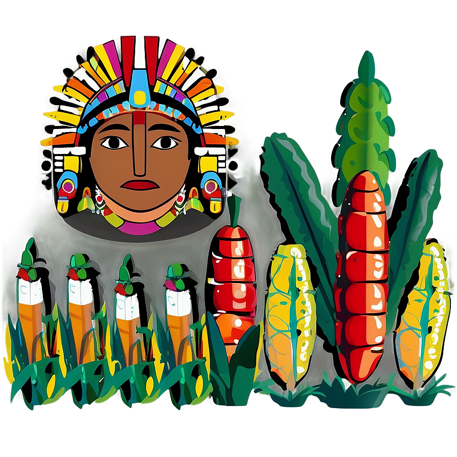 Aztec Agriculture Png 06202024 PNG