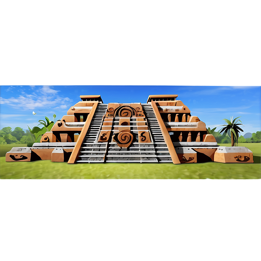 Aztec Architecture Png Skd96 PNG