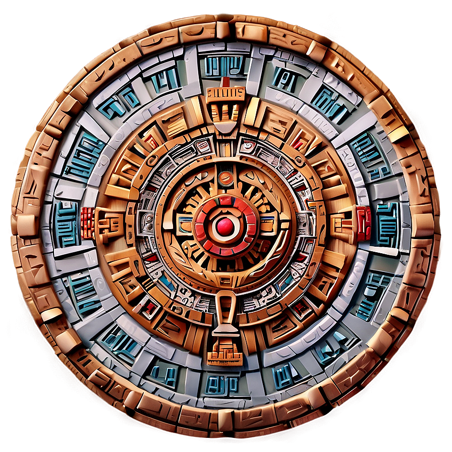 Aztec Calendar Png Dyr PNG