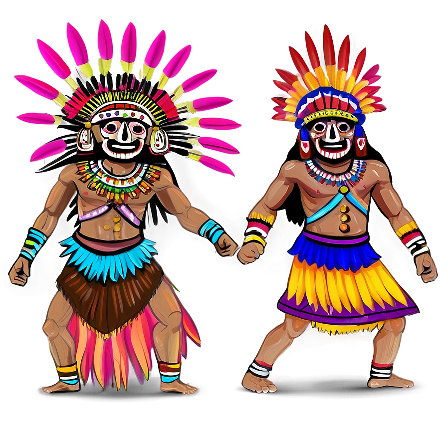 Aztec Dance Png 06202024 PNG