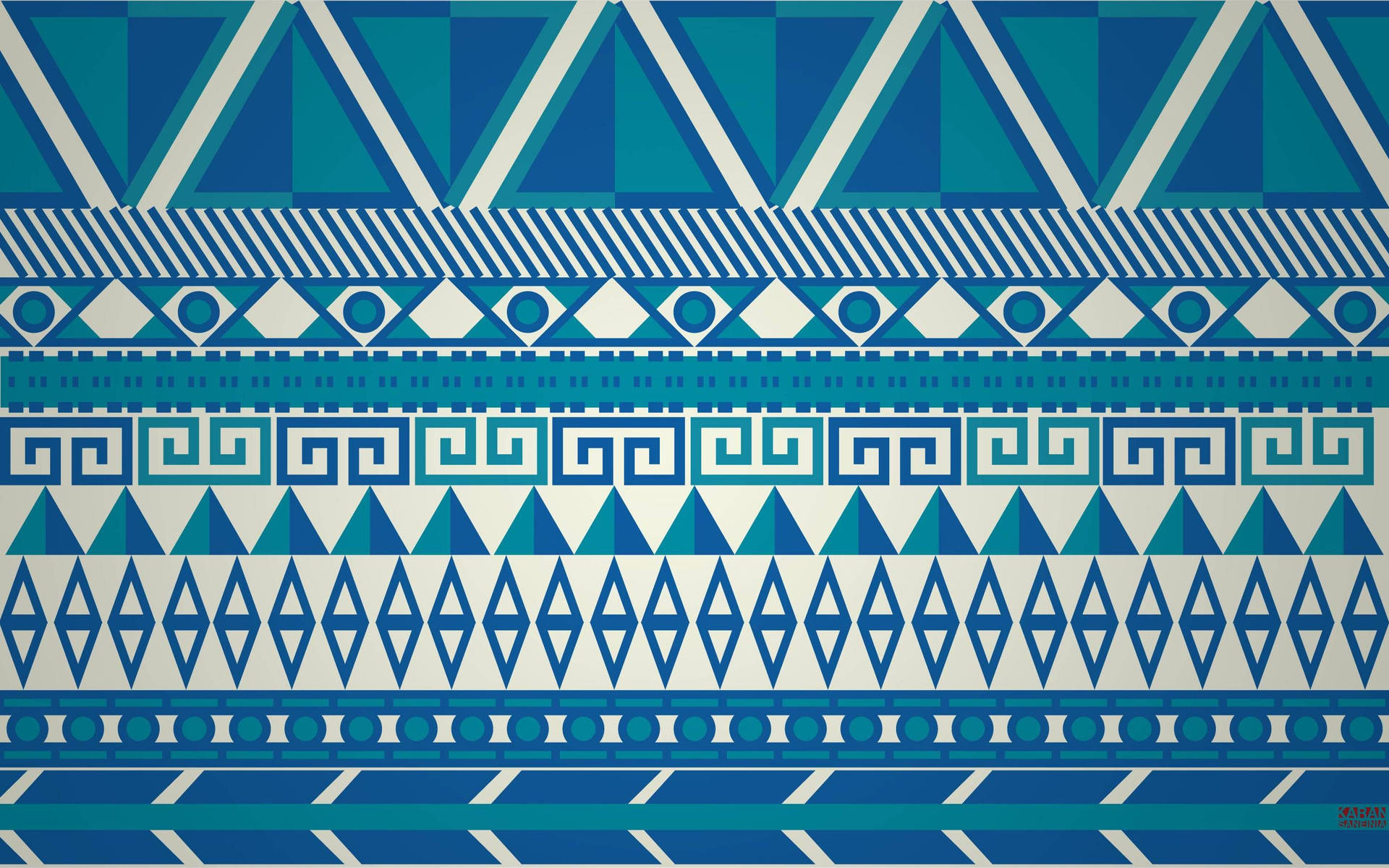 Aztec Patterns Design