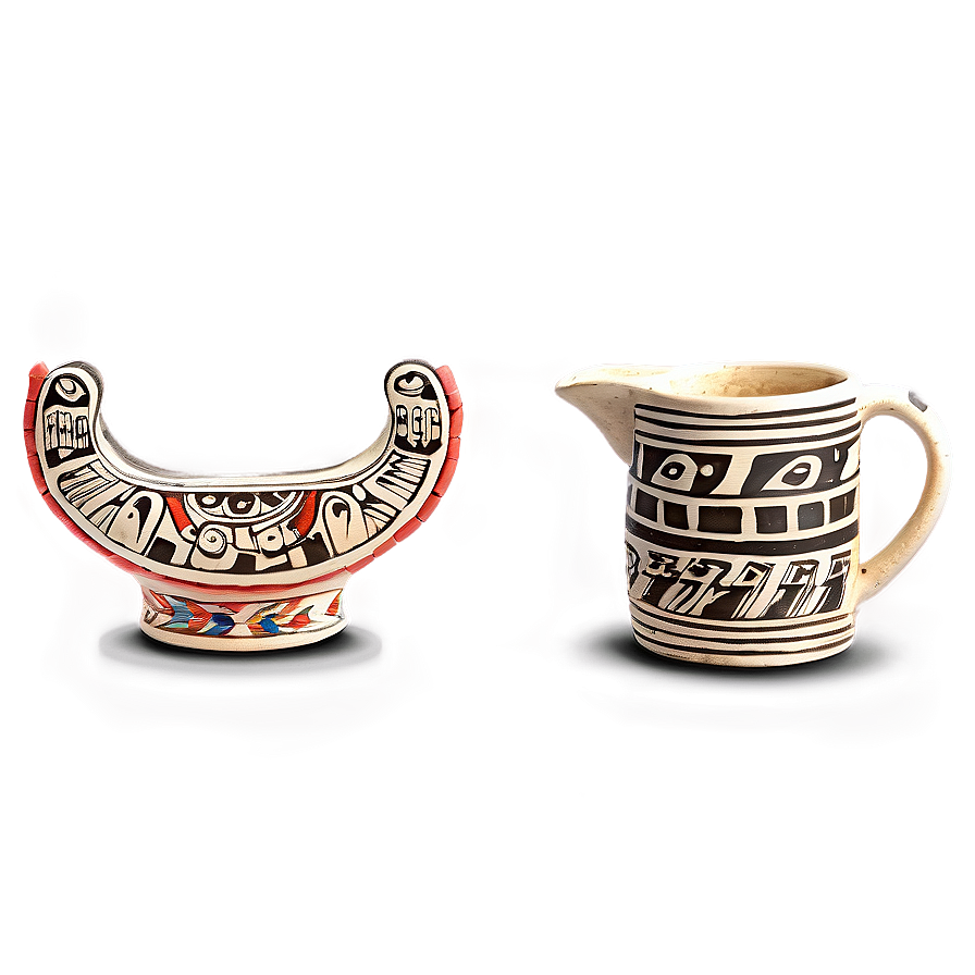 Aztec Pottery Png Old PNG