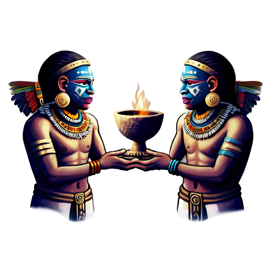 Aztec Rituals Png 06202024 PNG