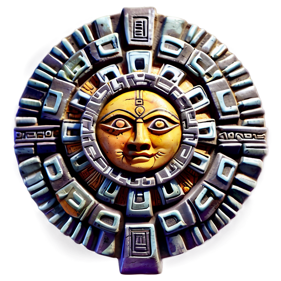 Aztec Sun Stone Png 65 PNG