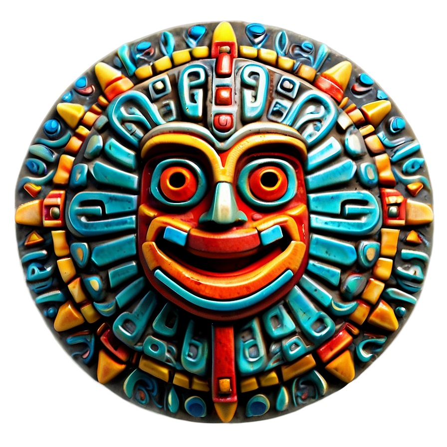 Aztec Sun Stone Png 85 PNG