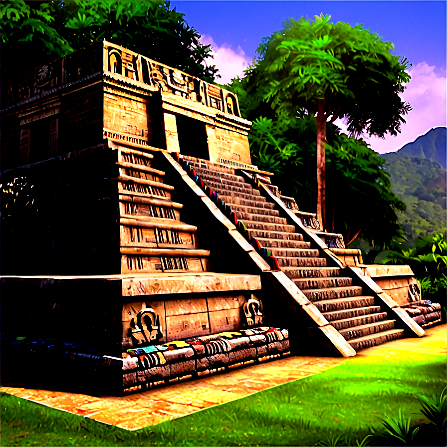 Aztec Temples Png Epa67 PNG