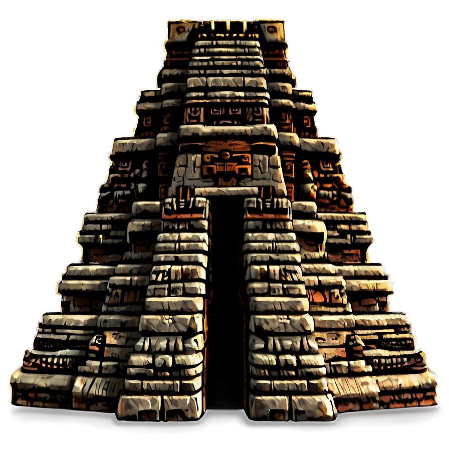 Aztec Temples Png Fmn PNG