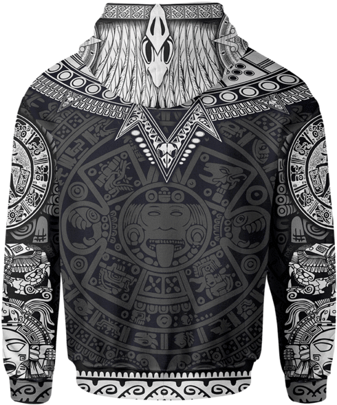 Aztec Warrior Hoodie Design PNG