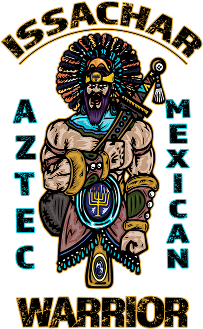 Aztec Warrior Illustration PNG