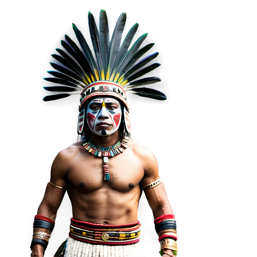Aztec Warrior In Jungle Setting Png Tab PNG