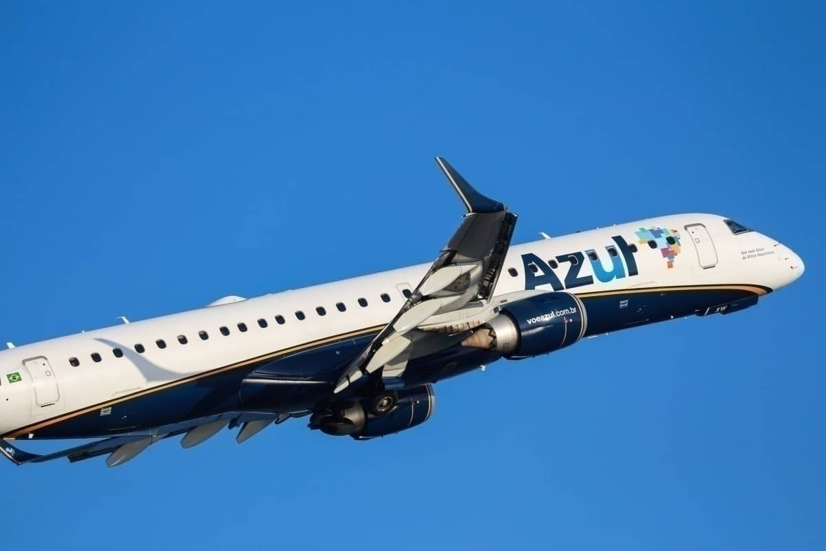 Azul Airlines 1200 X 800 Papel de Parede
