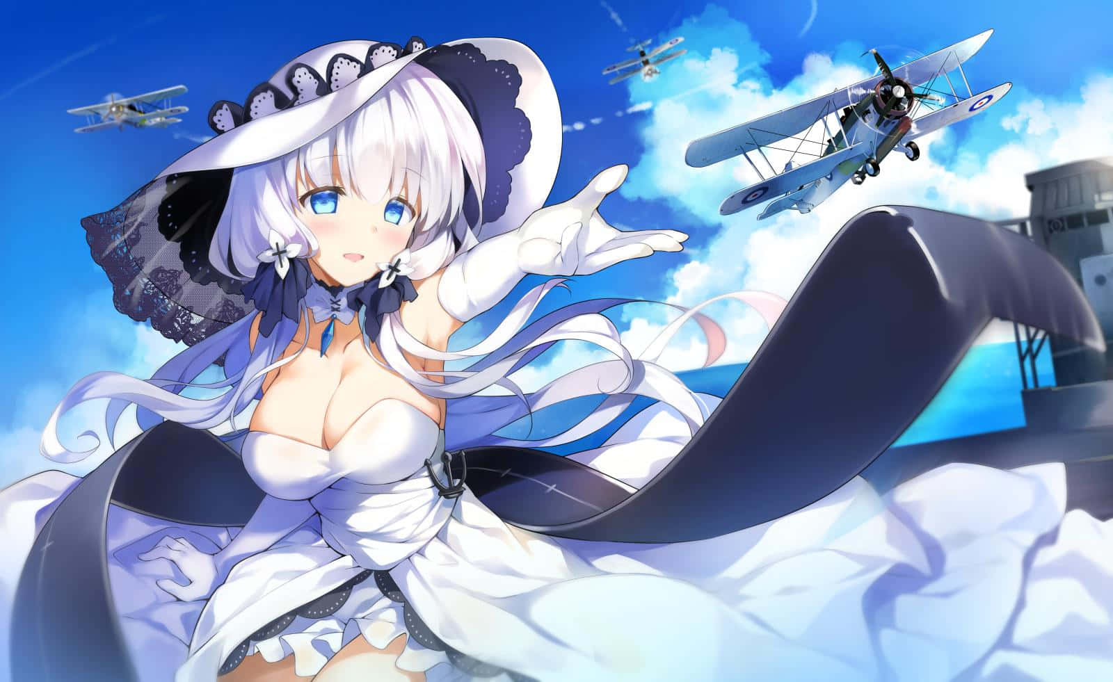 “Cruise the seas safely in Azur Lane.”