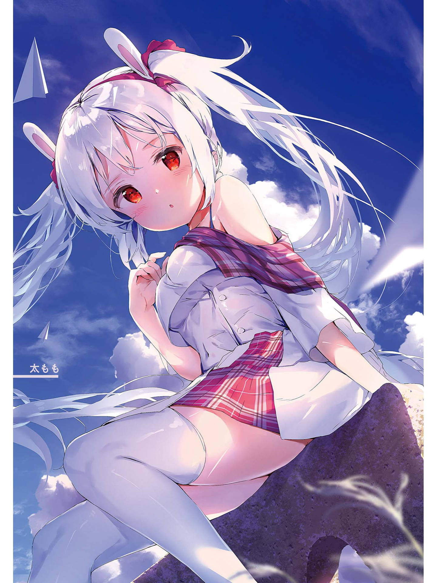 “The Unstoppable Laffey at the Blue Skies” Wallpaper