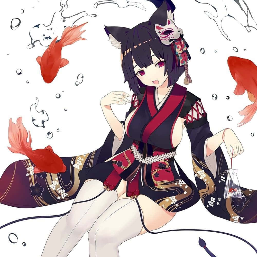 Azur Lane Yamashiro Battling On The High Sea Wallpaper