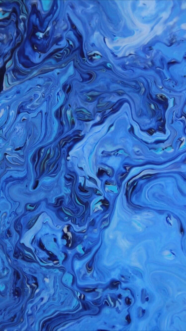 Unending Azure Blue Wallpaper