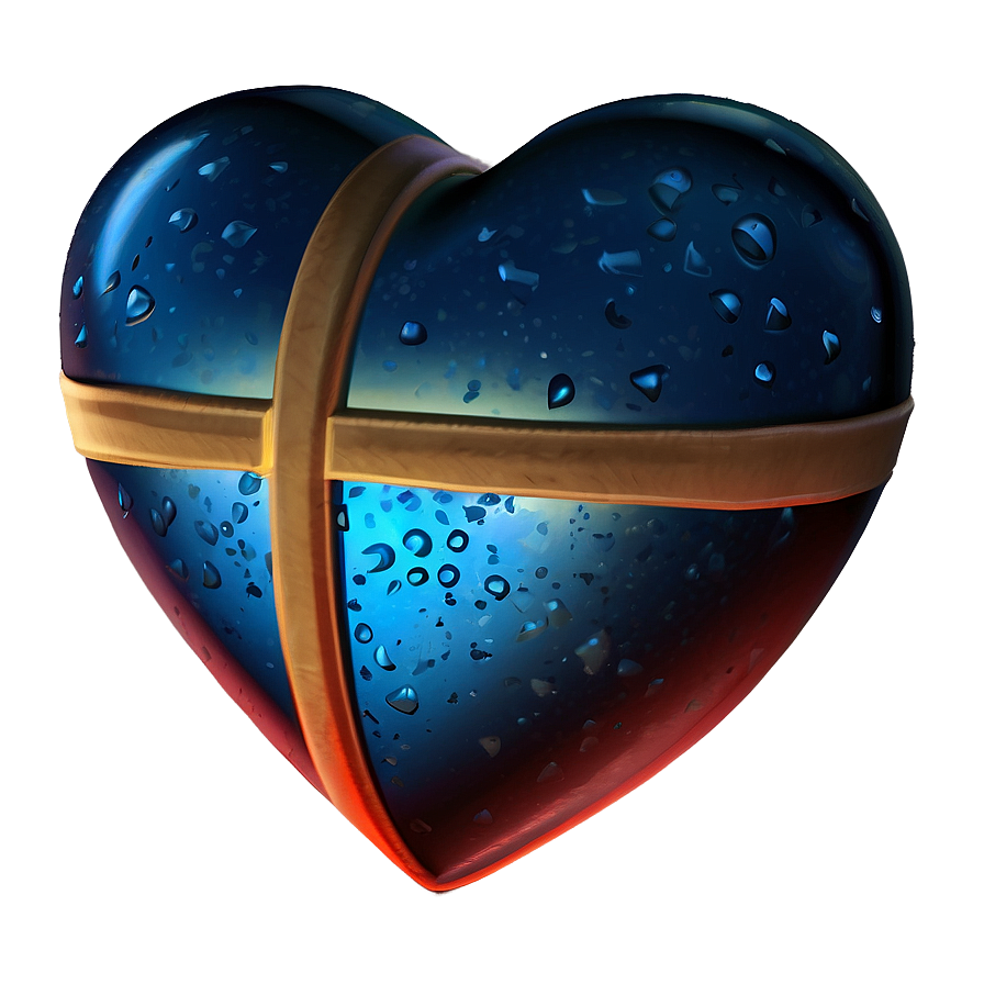 Azure Blue Heart Emoji Png 82 PNG