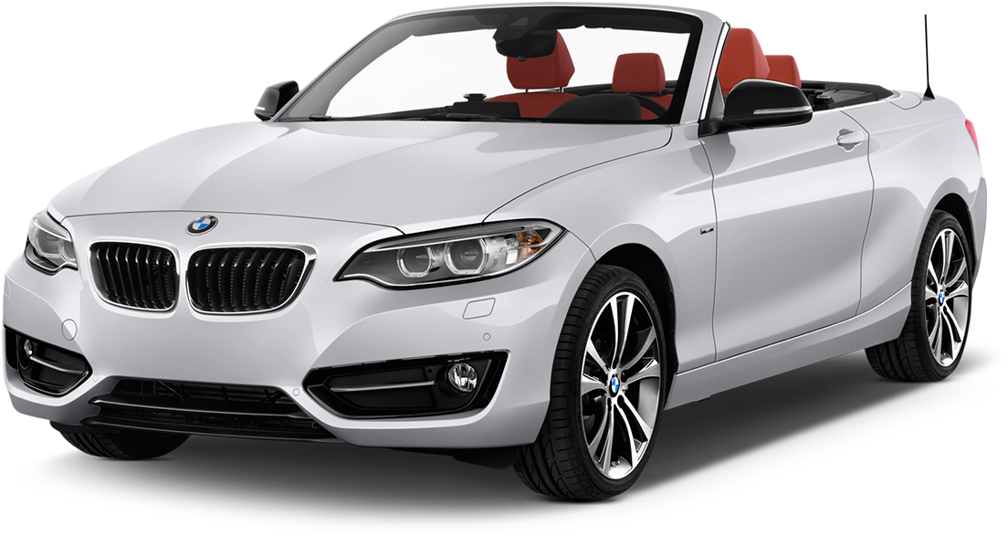 B M W Convertible Silver Red Interior PNG