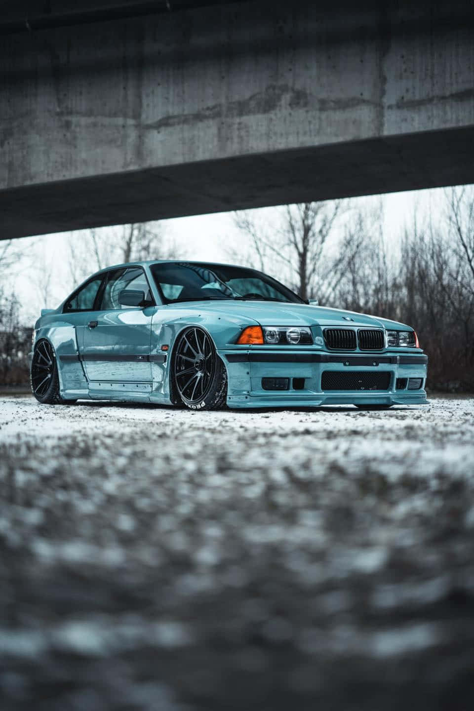 B M W E36 Coupe Under Bridge Wallpaper