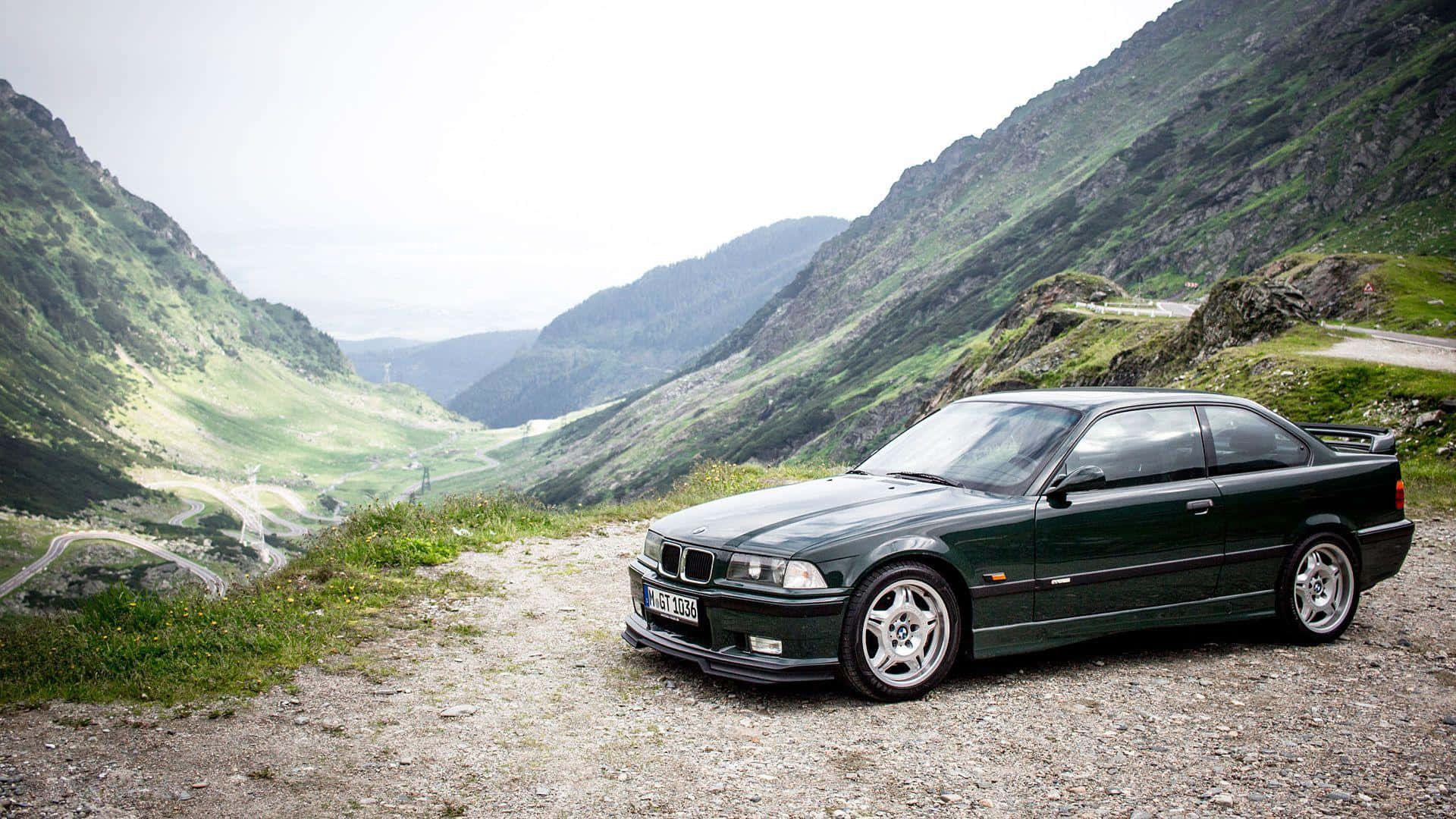 B M W E36 Mountain Road Trip Wallpaper