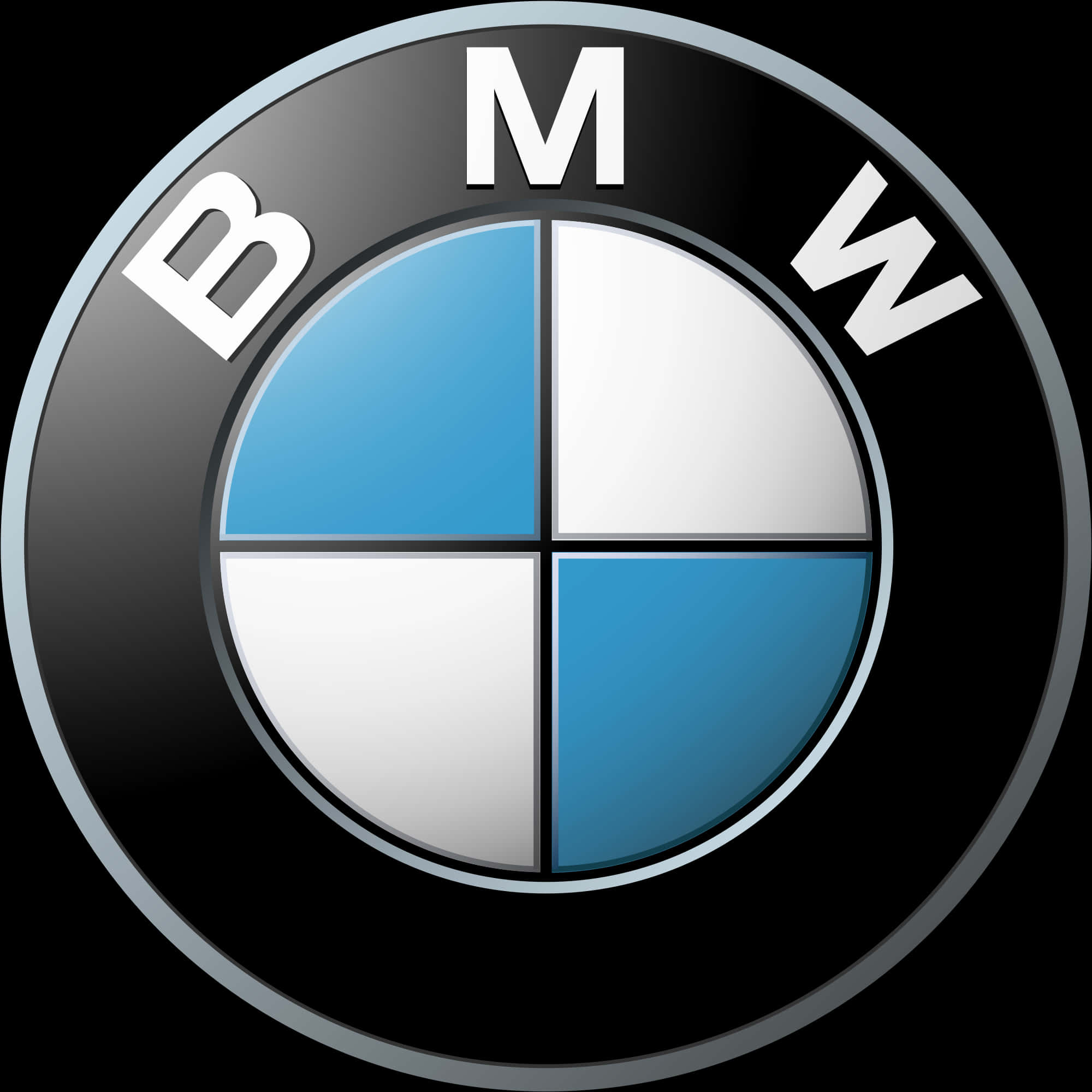 B M W Logo Design PNG