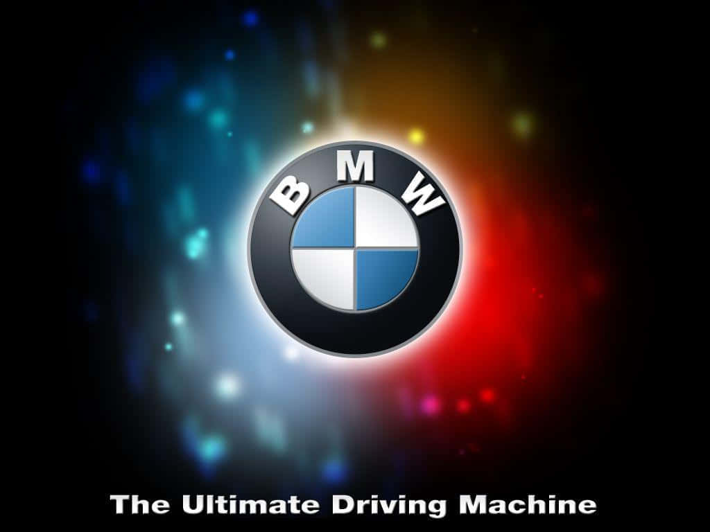 B M W Logo Ultimate Driving Machine Wallpaper