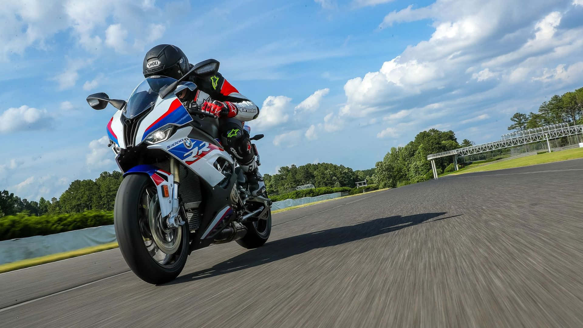B M W S1000 R R On Track Wallpaper