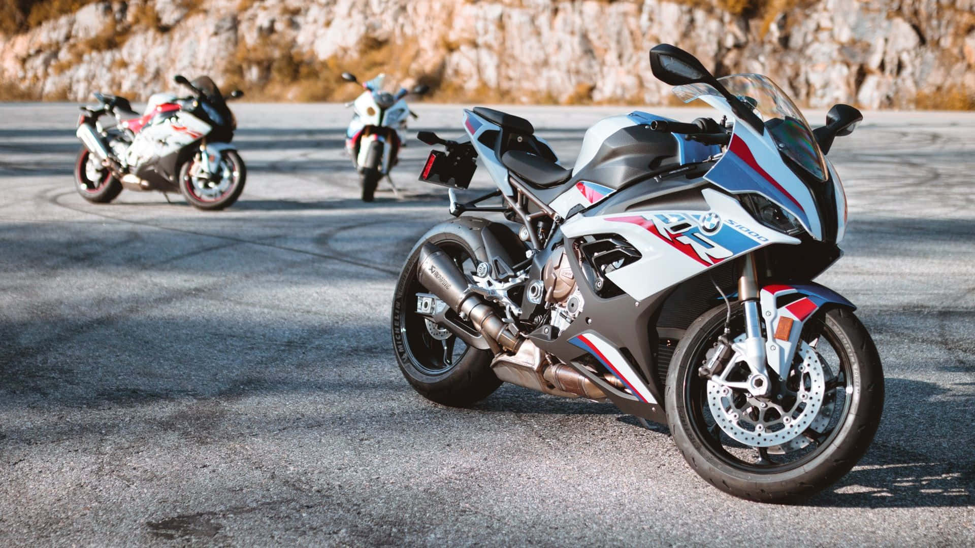 B M W S1000 R R Sportbike Lineup Wallpaper