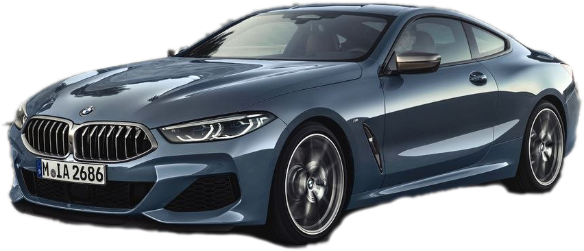 B M W8 Series Coupe Side View PNG
