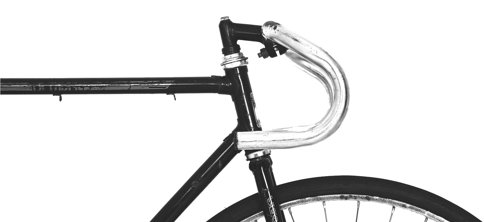 B M X Bike Handlebarsand Frame PNG