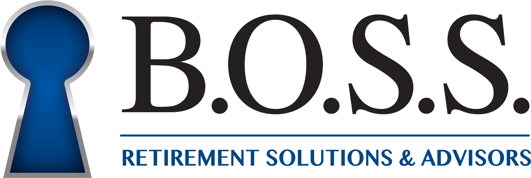 B O S S Retirement Solutions Logo PNG