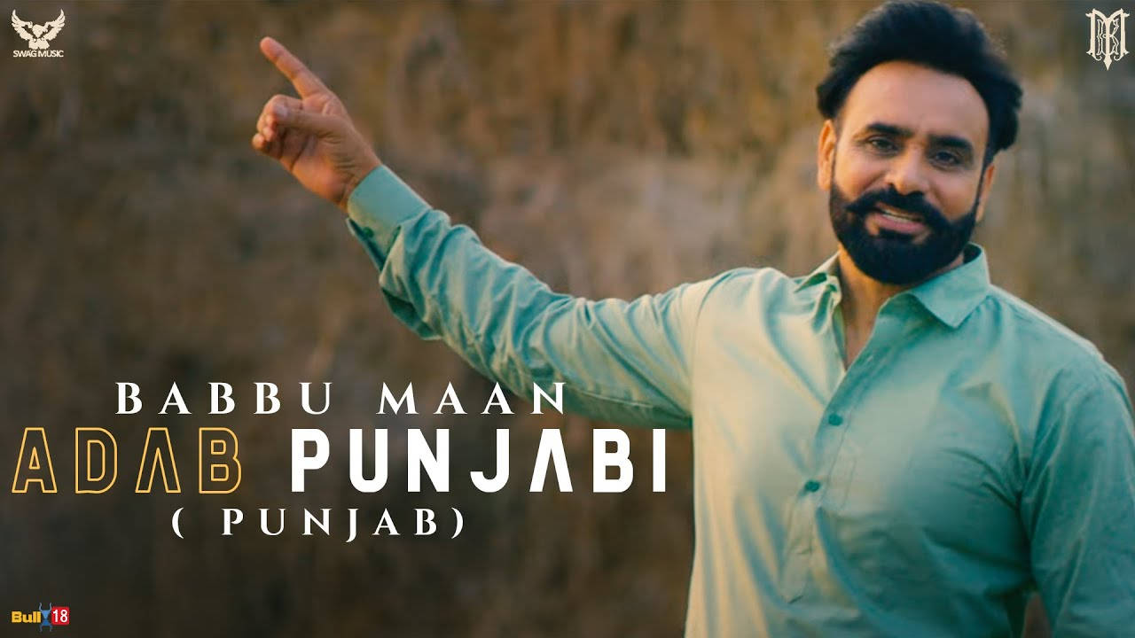 Babbu Maan On Stage During A Concert Wallpaper