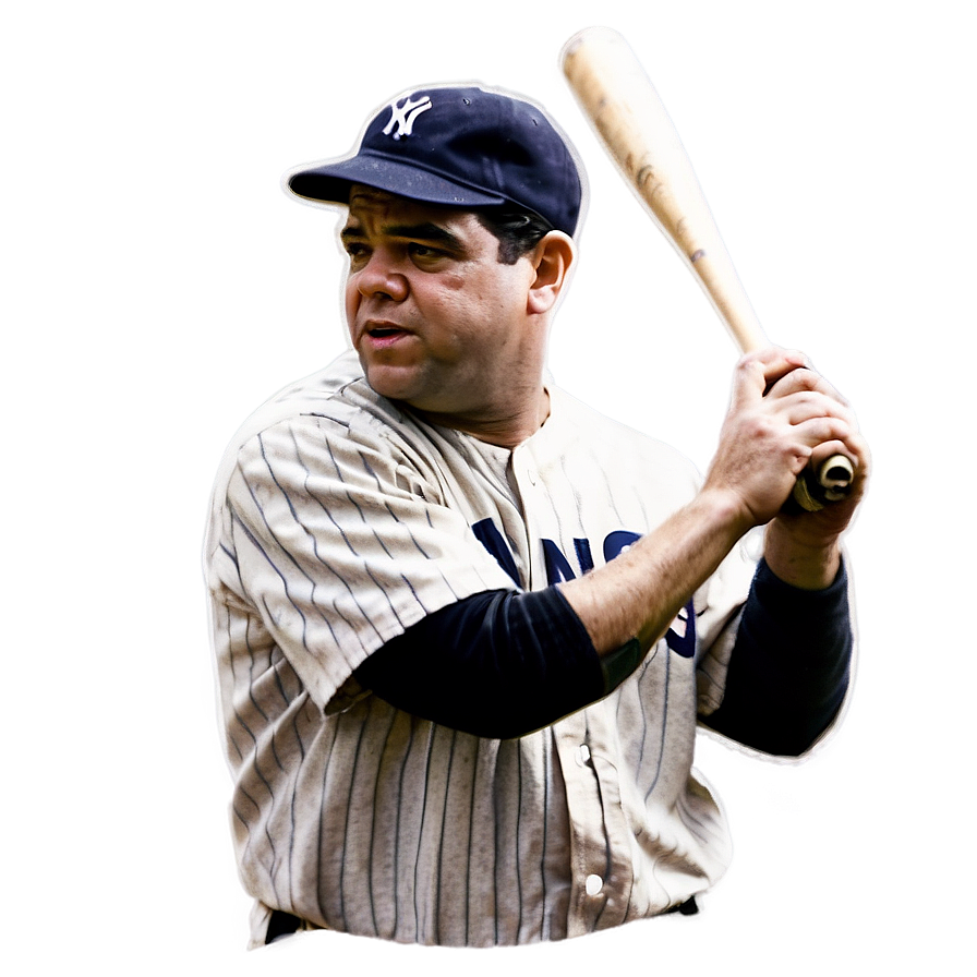 Babe Ruth Baseball Legend Png Mue PNG