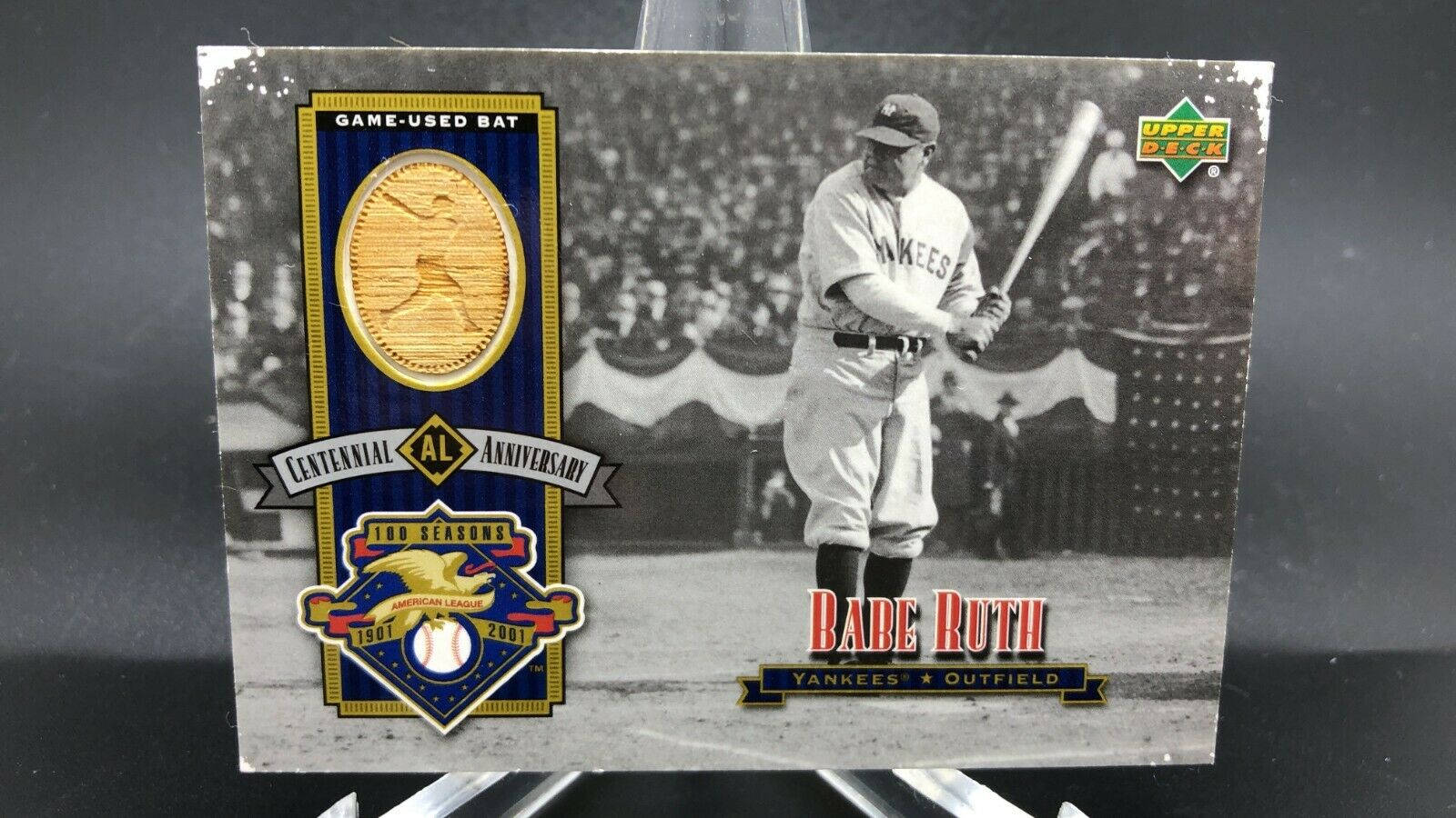 Babe Ruth Centennial Anniversary Badge Wallpaper