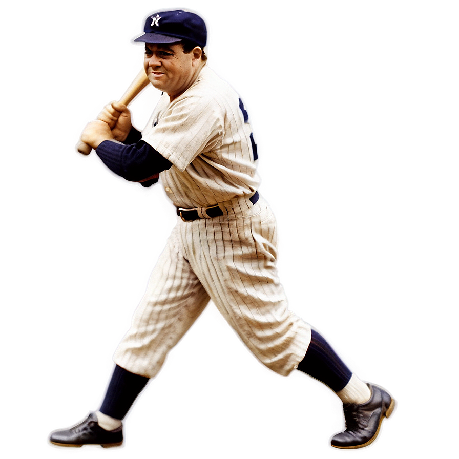 Babe Ruth Sports Memorabilia Png 06242024 PNG