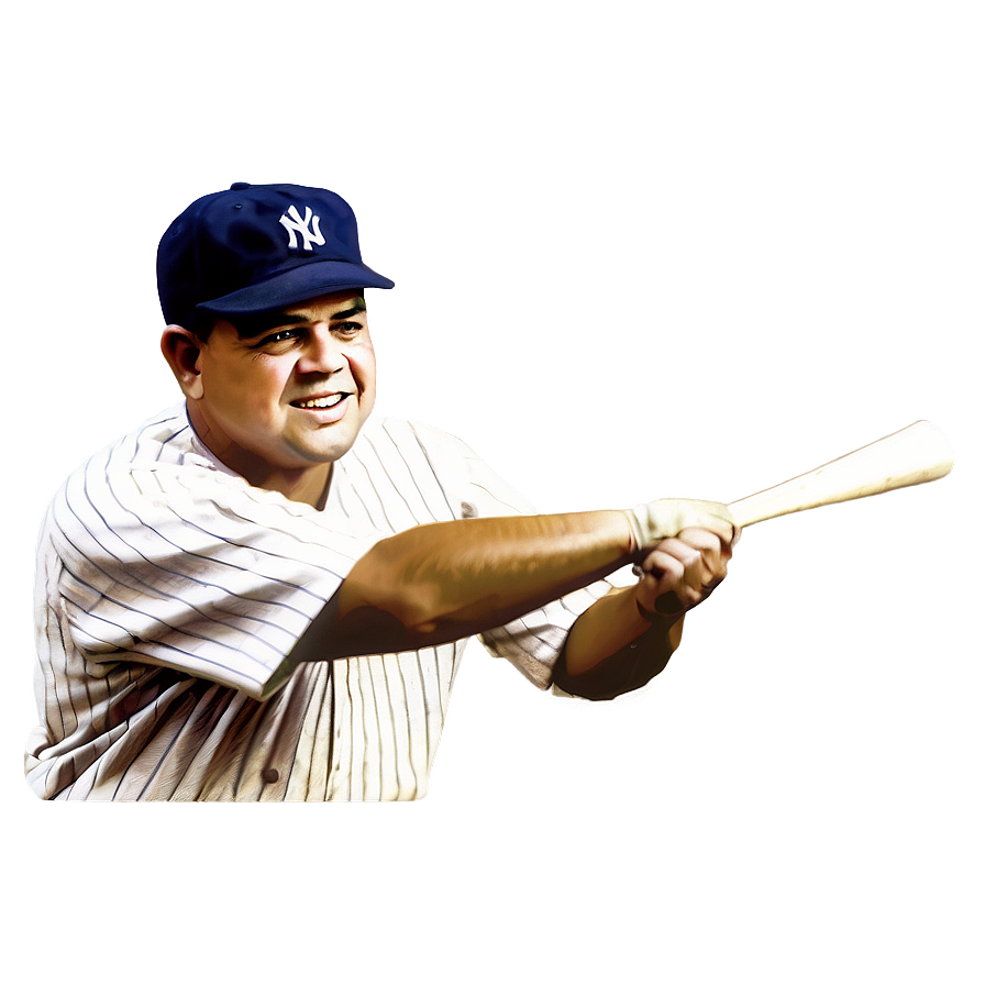 Babe Ruth Sports Memorabilia Png 4 PNG