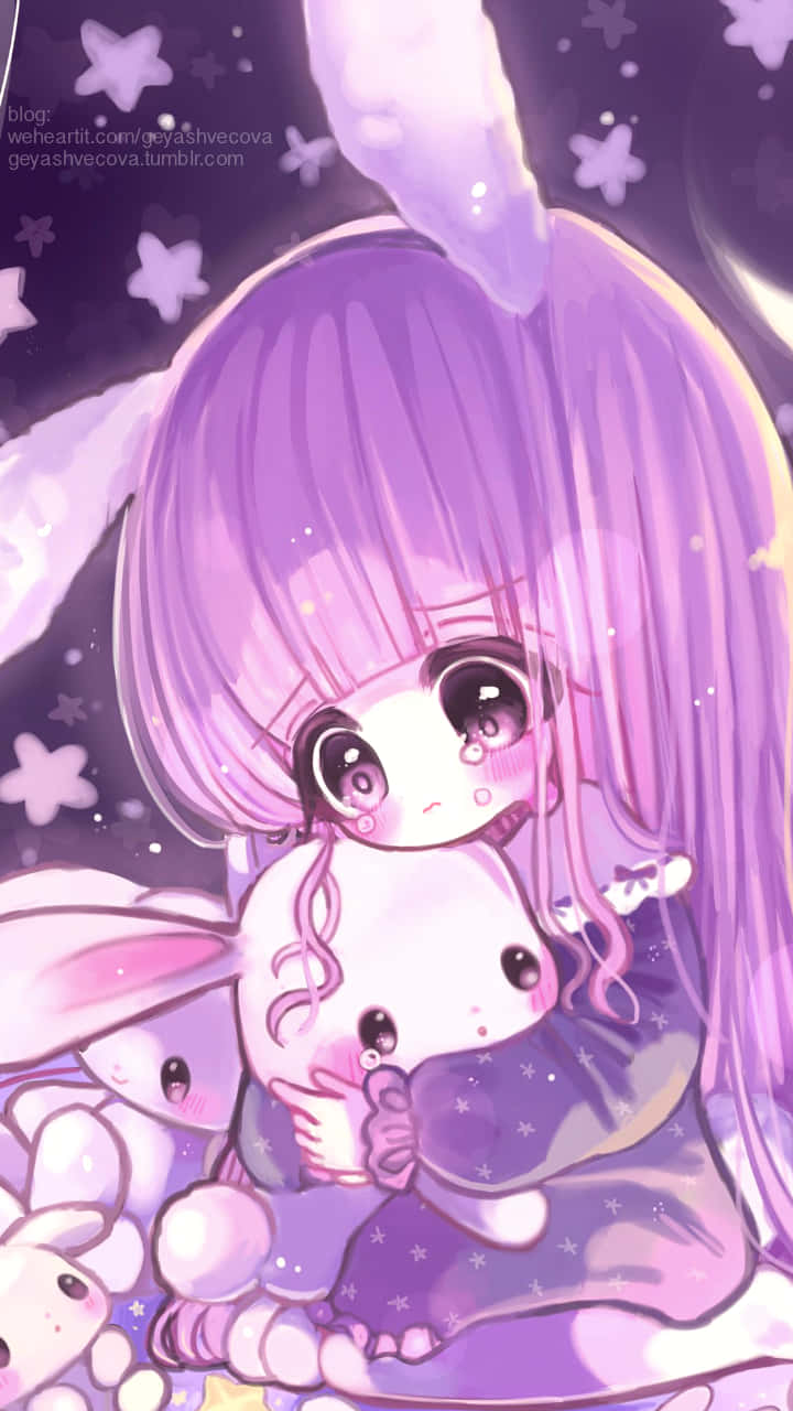 Download Adorable Baby Anime With A Big Smile Wallpaper | Wallpapers.Com