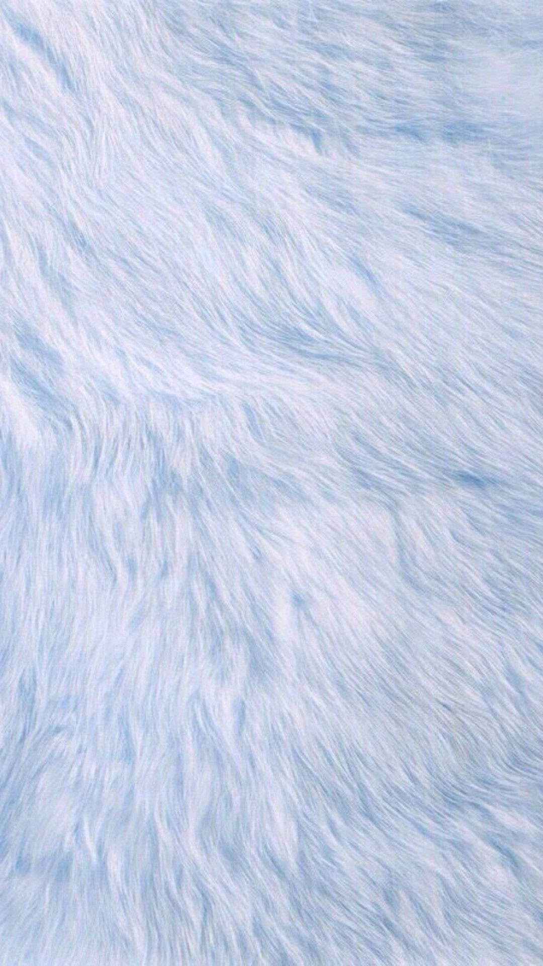 Baby Blue Fur Fabric Wallpaper