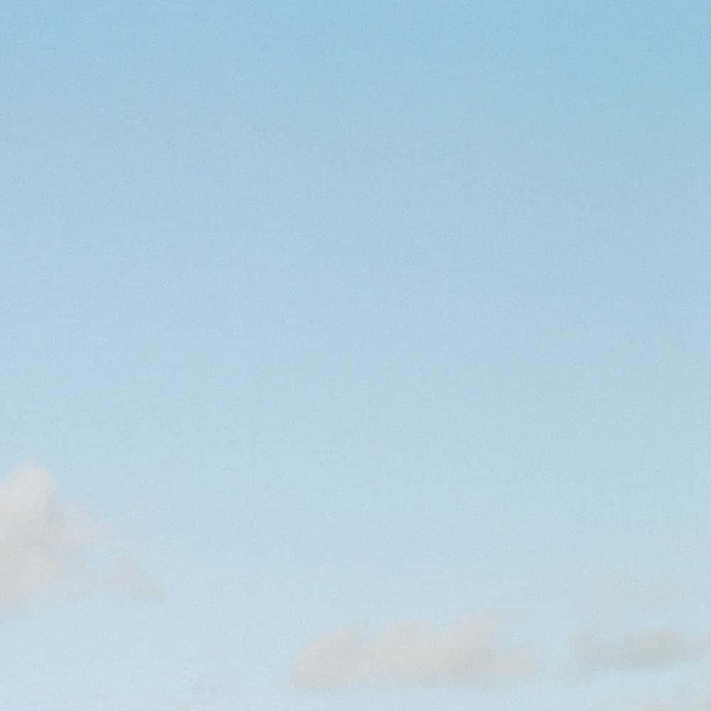 Azulbebê, Azul Claro, Estética De Nuvens No Céu. Papel de Parede