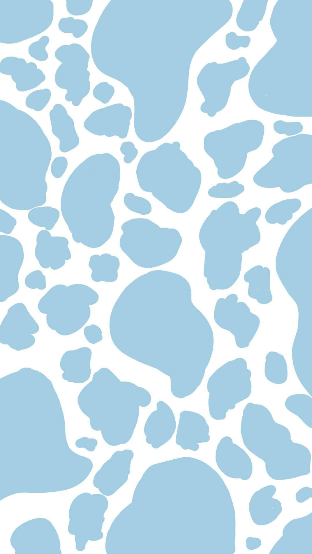Baby Blue Liquid Drops Wallpaper