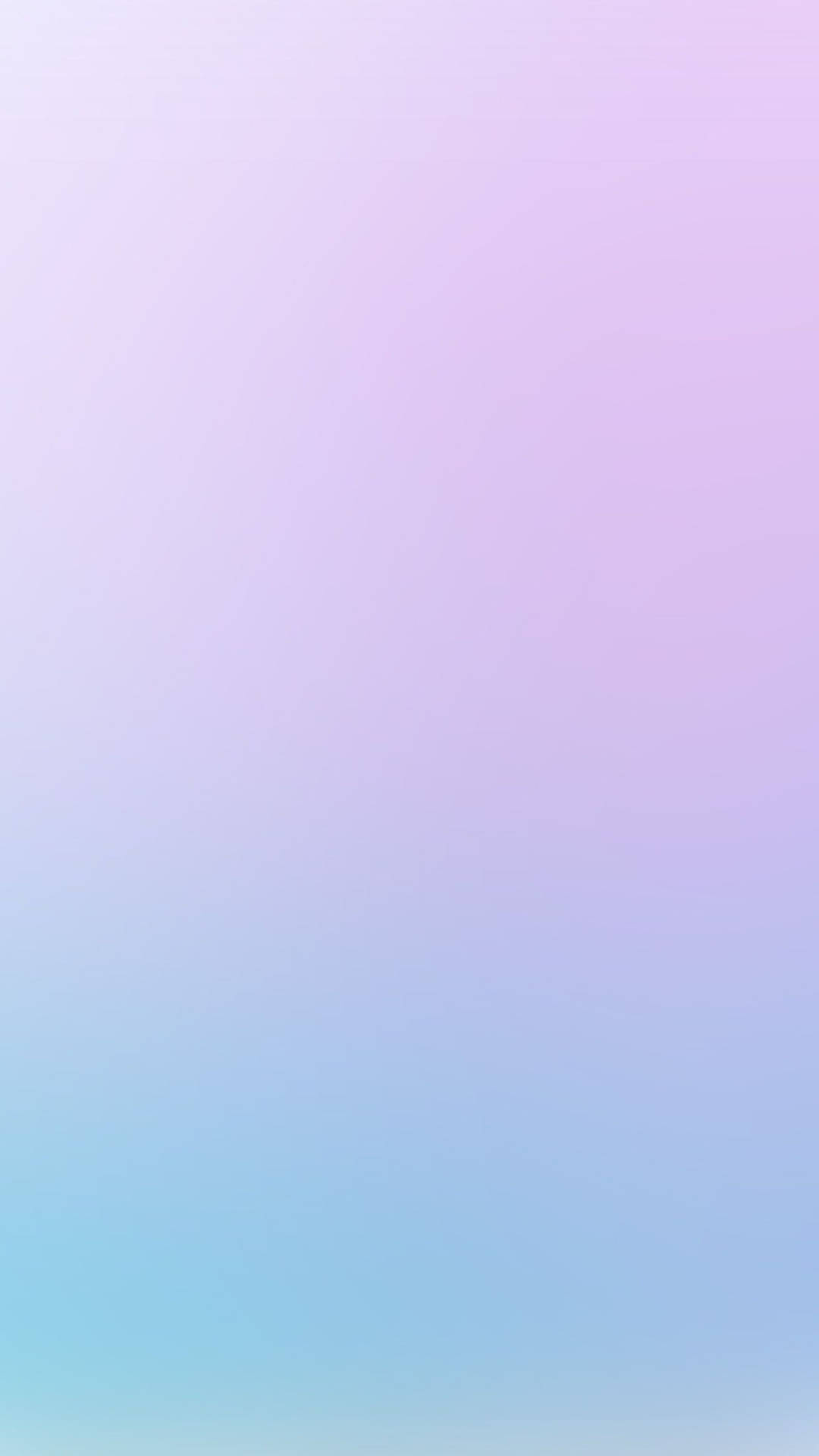 Baby Blue To Light Purple iPhone Gradient Wallpaper