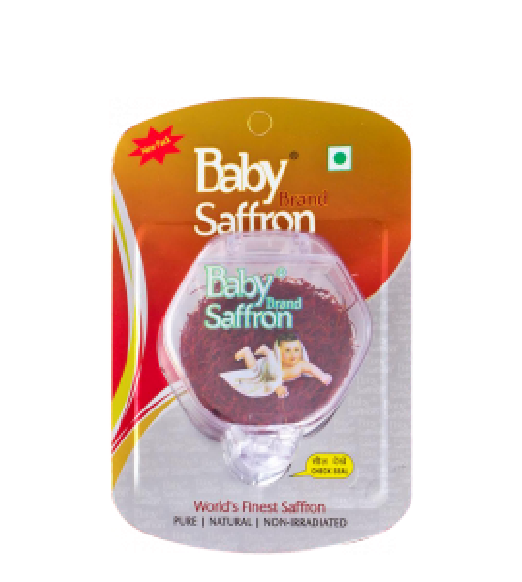Baby Brand Saffron Packaging PNG