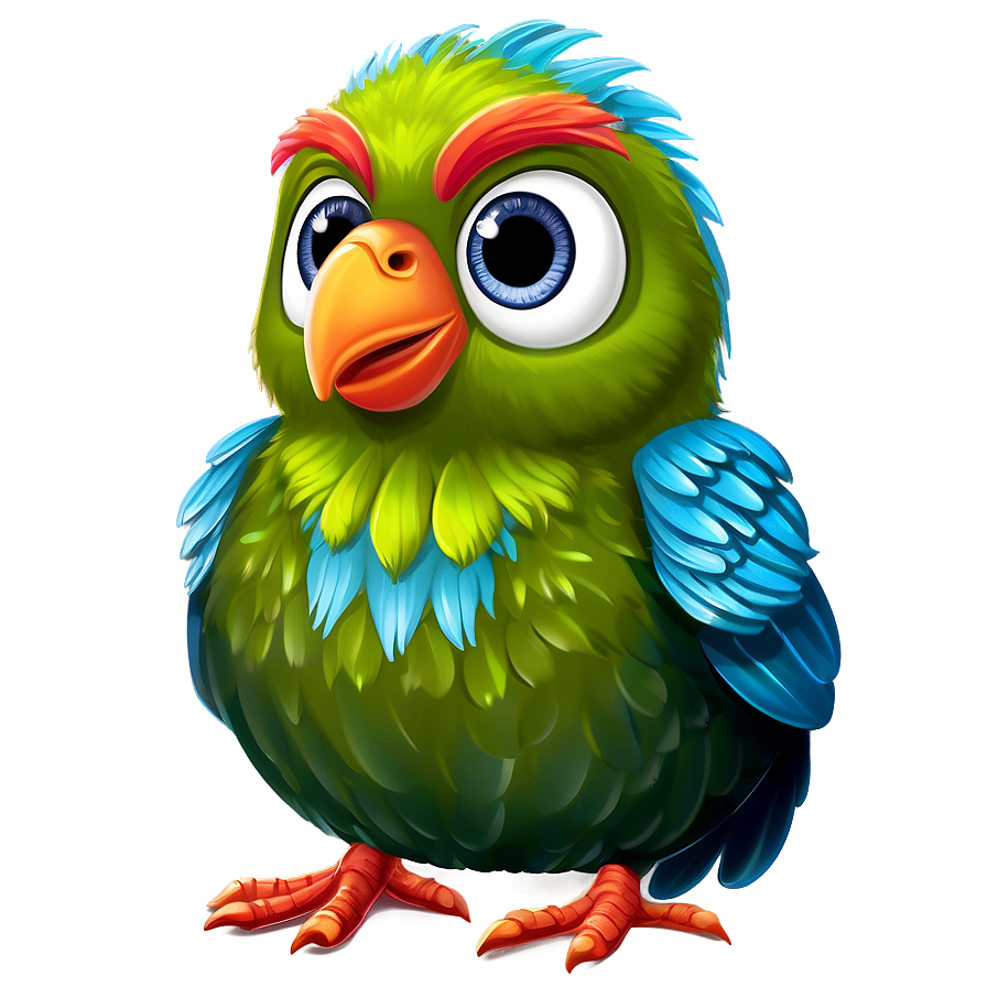 Baby Cartoon Bird Png 06202024 PNG