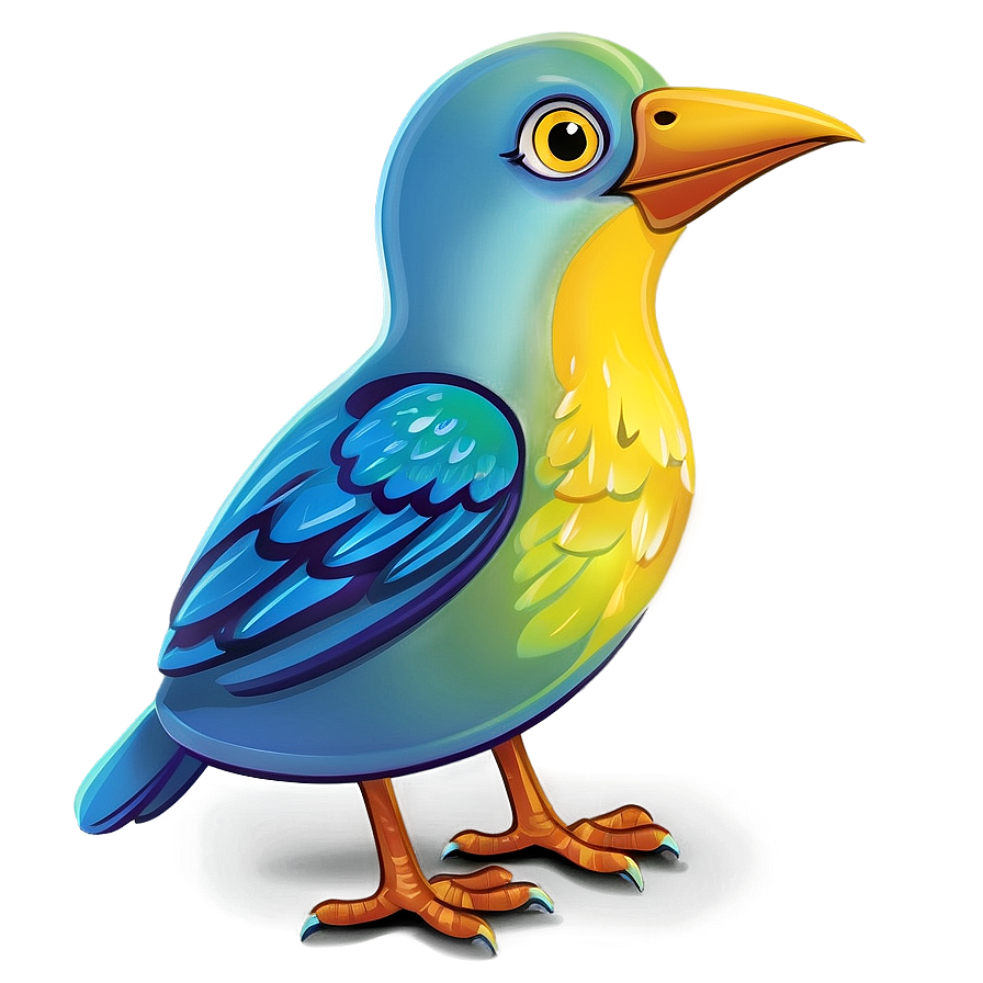 Baby Cartoon Bird Png Agb18 PNG