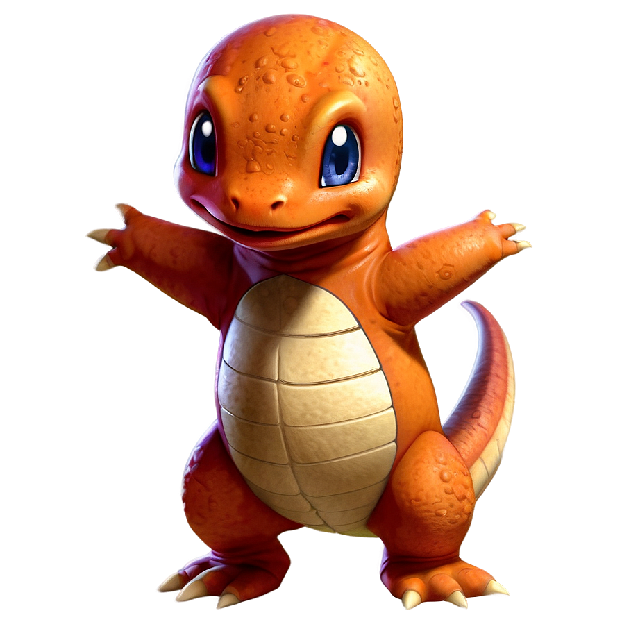Baby Charmander Cuteness Overload Png 05212024 PNG