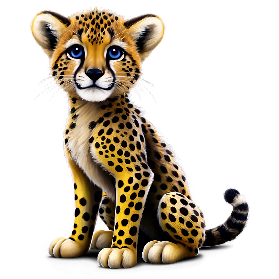 Download Baby Cheetah Cub Png 06112024 | Wallpapers.com